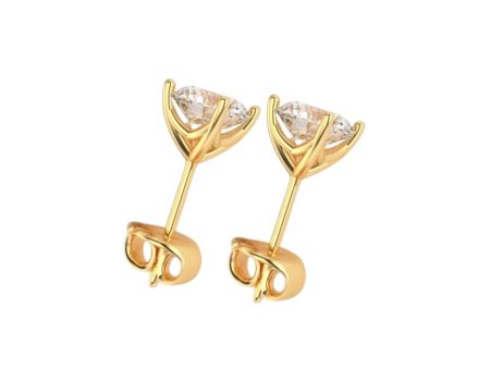 Alchemy Studs - Lab-Grown Diamonds in 9ct Gold Hot on Sale