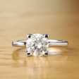 Timeless Elegance Solitaire Ring For Discount