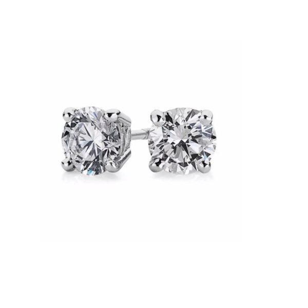 Moissanite Stud Earrings Hot on Sale