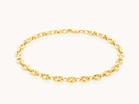 9ct Gold Gucci Link Bracelet Discount