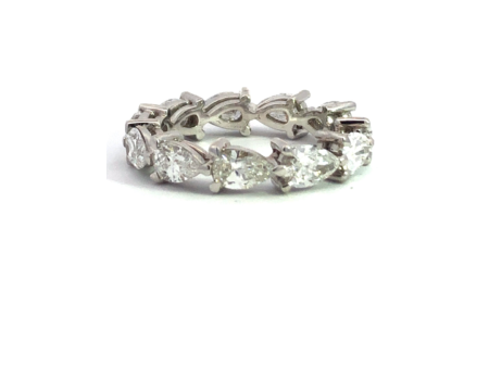 The Radiant Pear Eternity Ring Online Sale