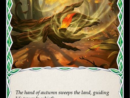 Autumn s Touch (Blue) [OLD024] (Tales of Aria Oldhim Blitz Deck)  1st Edition Normal Cheap