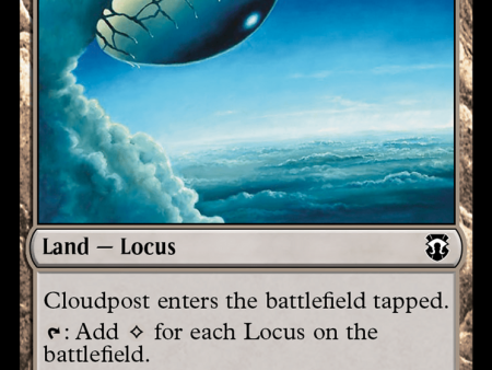 Cloudpost (Ripple Foil) [Modern Horizons 3 Commander] Hot on Sale