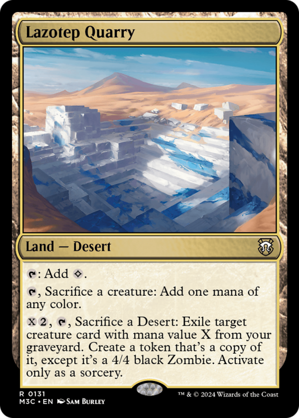 Lazotep Quarry (Extended Art) [Modern Horizons 3 Commander] Supply