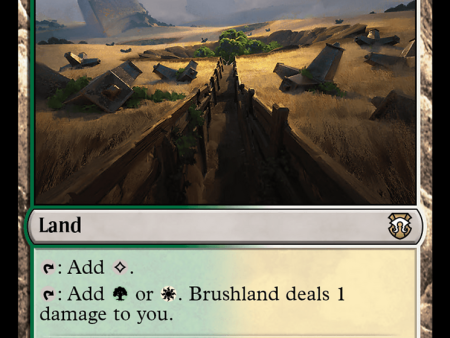 Brushland (Ripple Foil) [Modern Horizons 3 Commander] Cheap