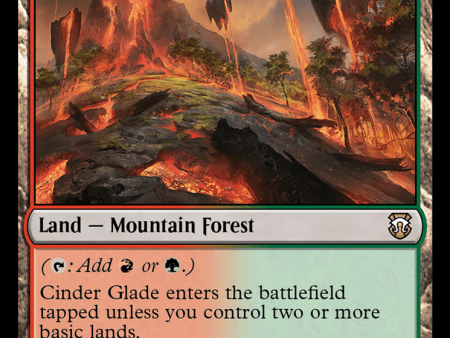 Cinder Glade [Modern Horizons 3 Commander] on Sale