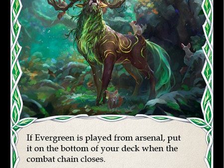 Evergreen (Blue) [OLD026] (Tales of Aria Oldhim Blitz Deck)  1st Edition Normal Supply